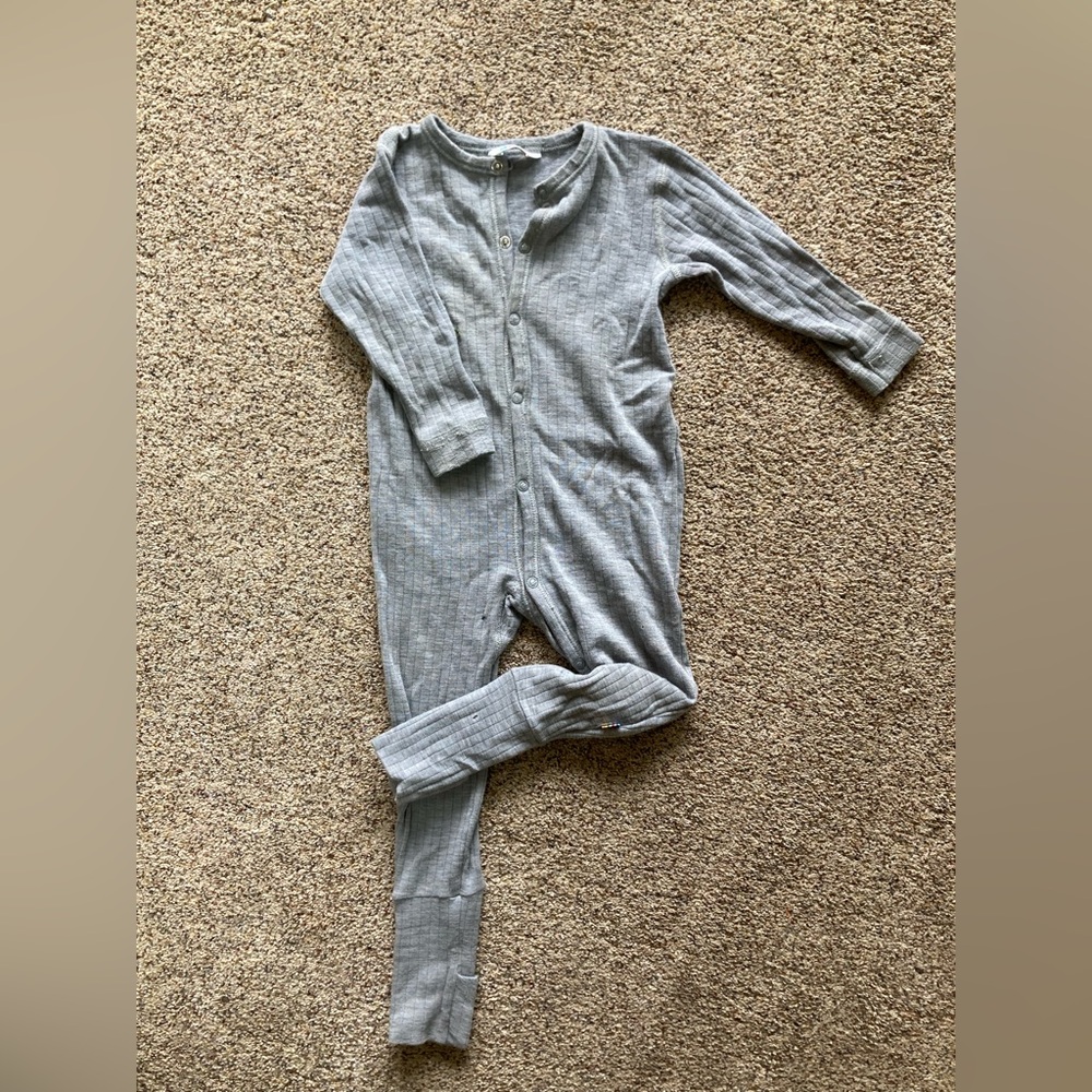 Joha merino wool playsuit/pajamas